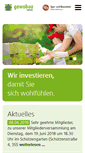 Mobile Screenshot of gewobau-wetzlar.de
